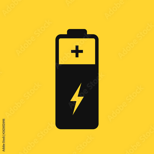 Battery vector pictogram