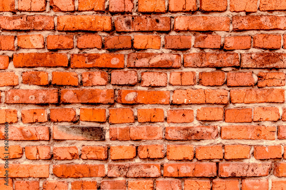 wall of old red brick, grunge style background texture, can use for design wall of old red brick, grunge style background texture, can use for design