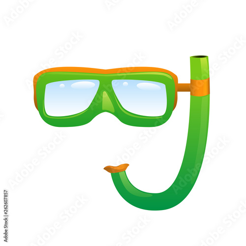 swimming mask vector