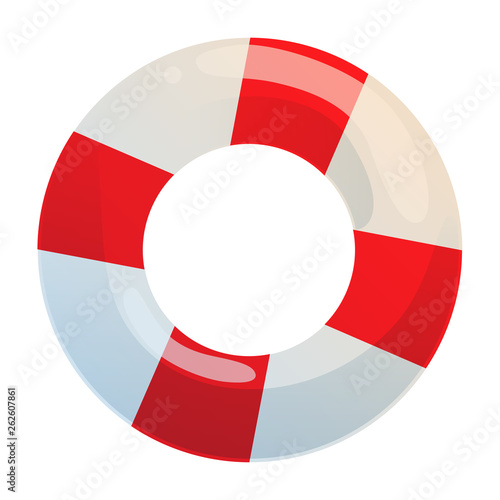 lifebuoy isolated vector