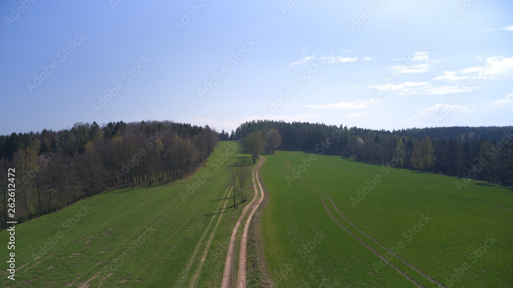 Kälberfeld. Vogelperspektive. Kälberfeld. Vogelperspektive.