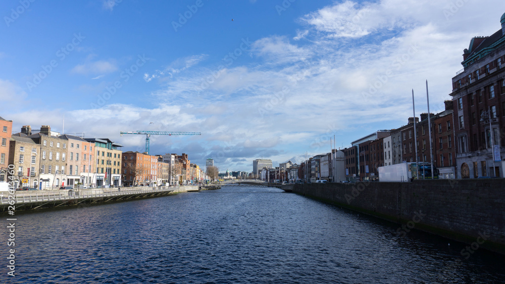 Dublin River in March 2019
