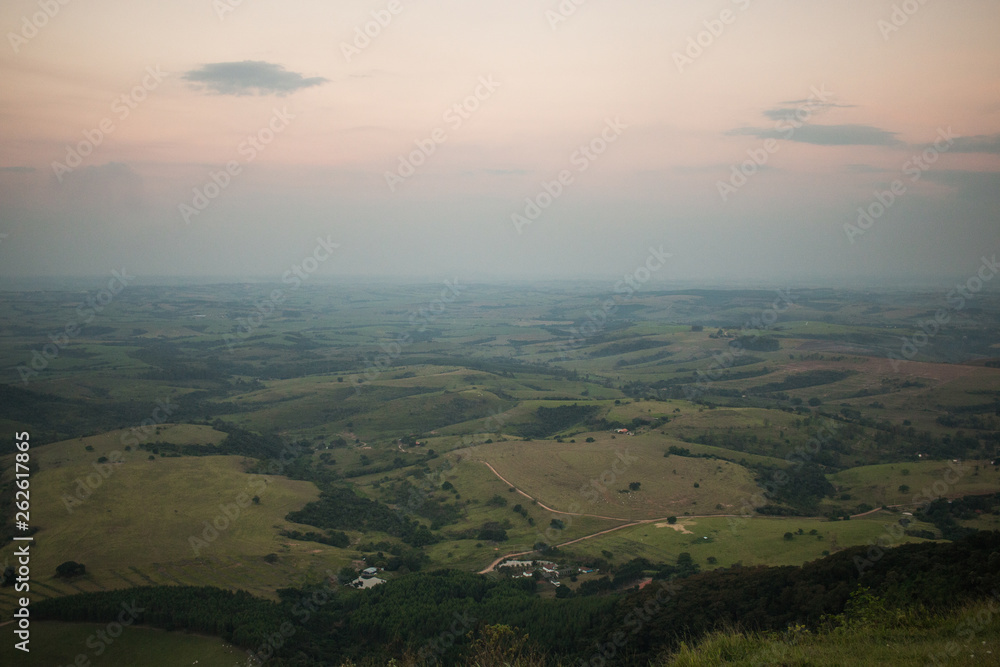 view from the top of the mountain range of são pedro, with a beautiful view of the mountains view from the top of the mountain range of são pedro, with a beautiful view of the mountains