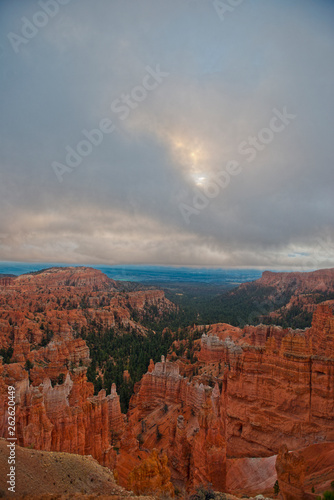 Bryce Canyon National Park Landscape at Sunrise