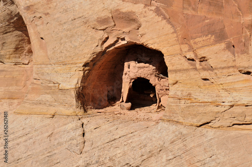 Ancestral Puebloan Ruins in Canyon de Chelly photo