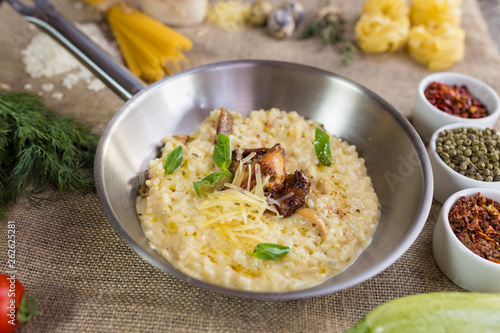 Risotto with cepes