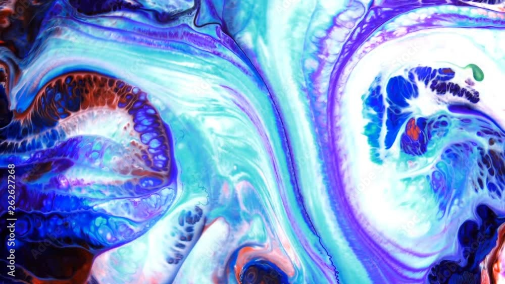 Abstract Colorful Paint Spread Artistic Movement Abstract Colorful Paint Spread Artistic Movement