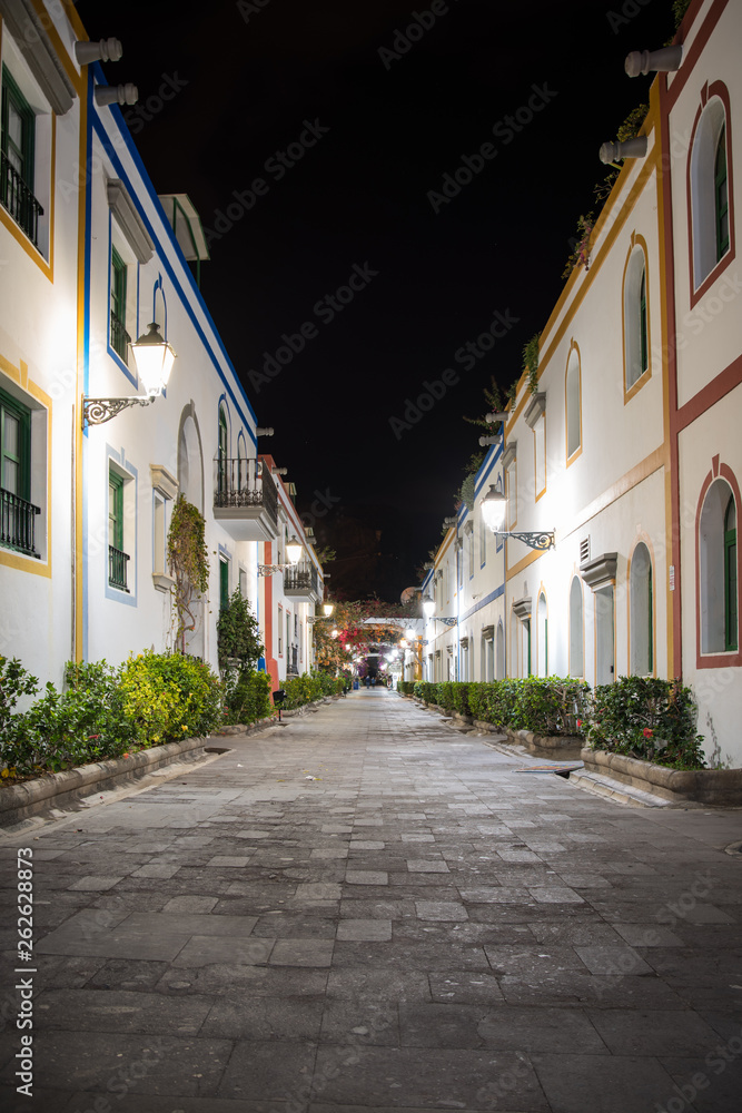 Fototapeta premium Puerto de Mogan, pueblo de la isla de gran canaria