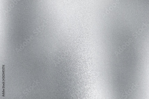 Shiny silver metal sheet, abstract texture background photo