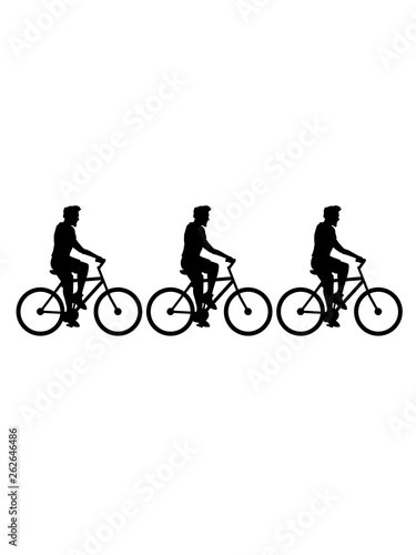 freunde fahrradtour tour team crew ausflug fahrrad fahrer fahren sport bike drahtesel gesund clipart design mountainbike herrenfahrrad logo