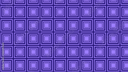 Indigo Concentric Squares Pattern Background
