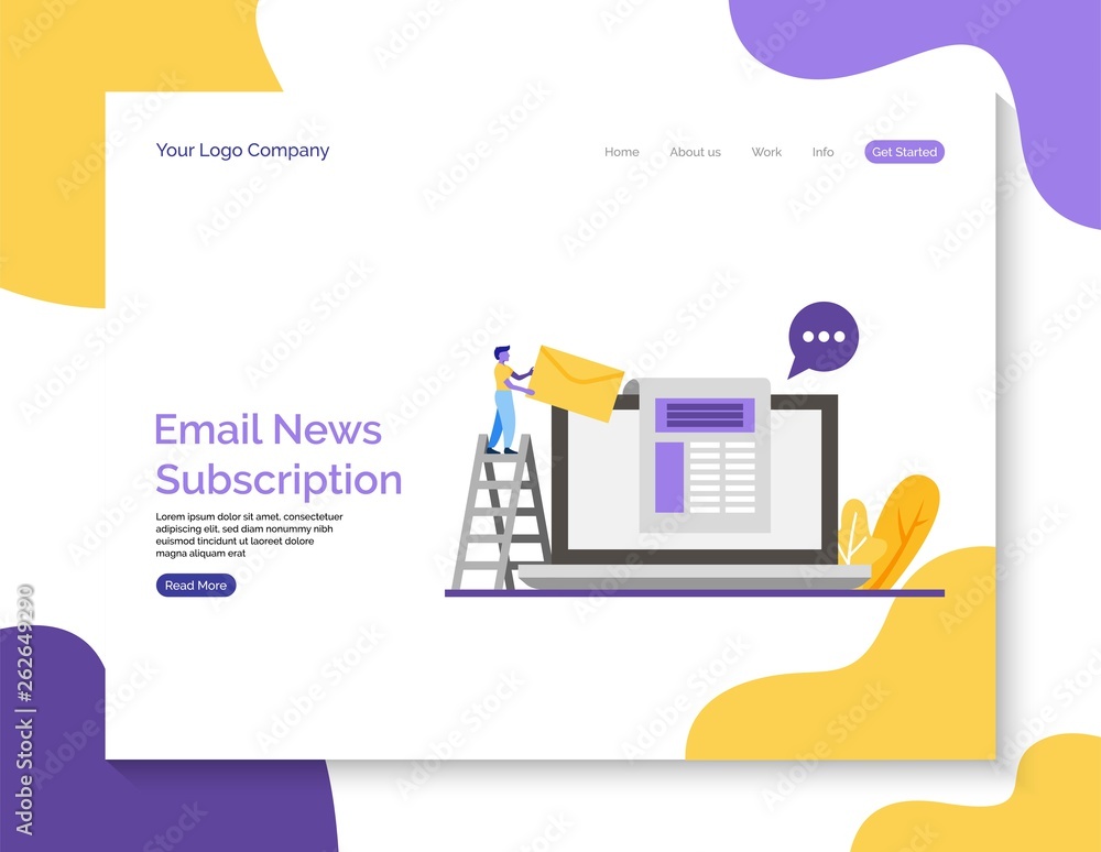 Email news, promotion, and subscription. Email news, promotion, and subscription.