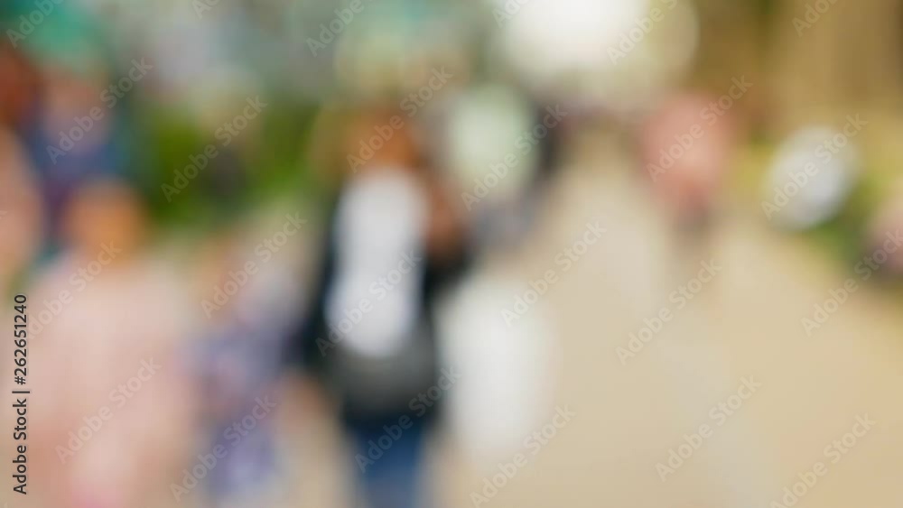 blurred background. people walk around the city. urban lifestyle background. passengers on a crowded street blurred background. people walk around the city. urban lifestyle background. passengers on a crowded street