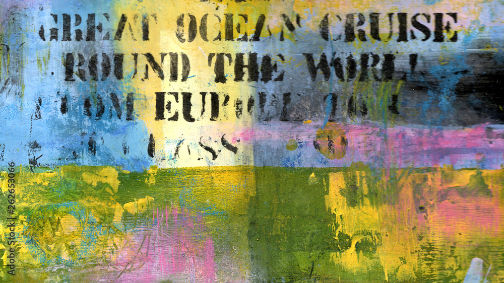 Obraz premium blue rustic texture