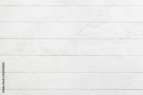 白い木の板の背景素材 White wooden board background