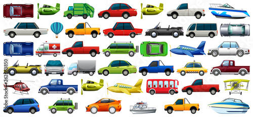 Set of transportation vehicle
