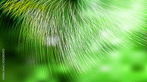 Abstract Green and White Background Vector Graphic