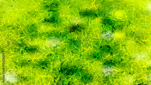 Green and Yellow Abstract Texture Background