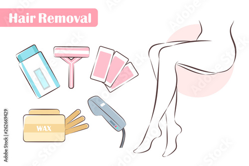woman about hair removal