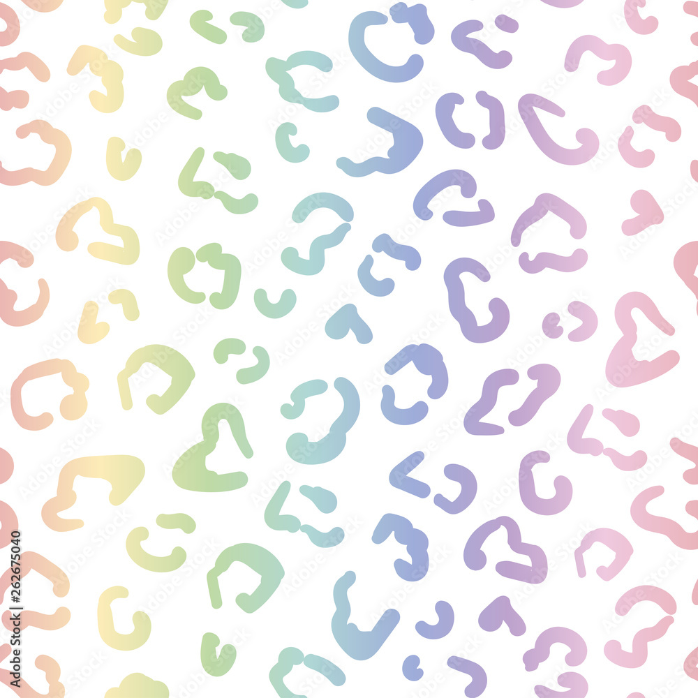 Leopard skin print of spot, stains. Seamless pattern with splash Leopard skin print of spot, stains. Seamless pattern with splash