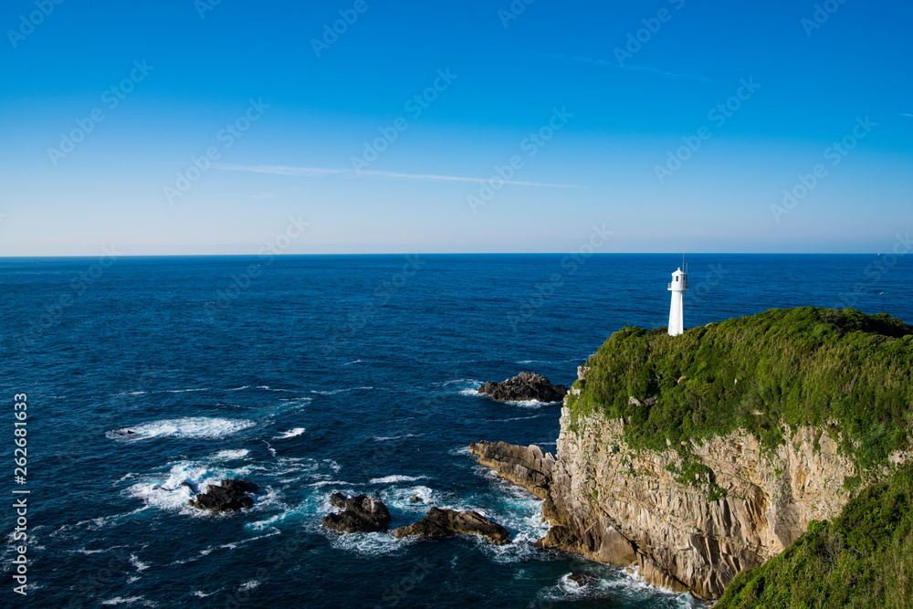 足摺岬と灯台