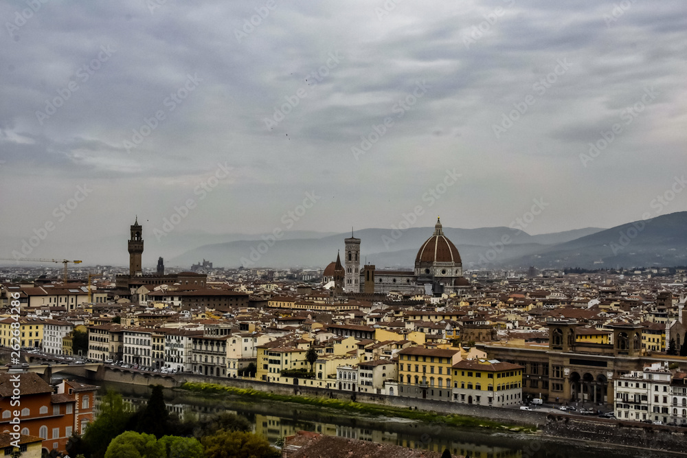 Cityscape of Florence Italy
