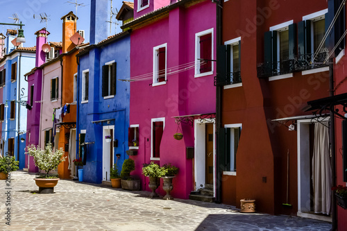 The colors of Burano Italy