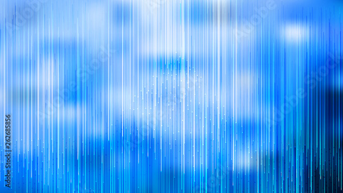 Blue Abstract Vertical Lines Background