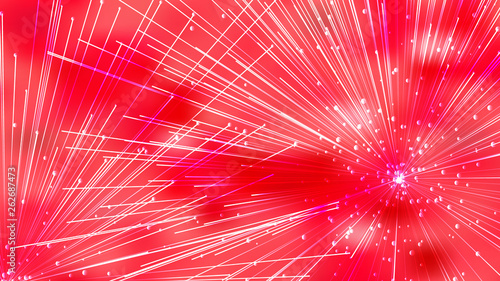 Abstract Random Intersecting Lines Folly Pink Background Vector Image