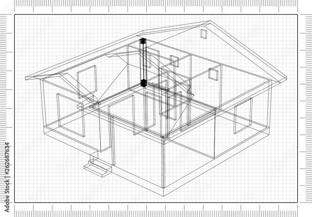 House Architect Blueprint House Architect Blueprint