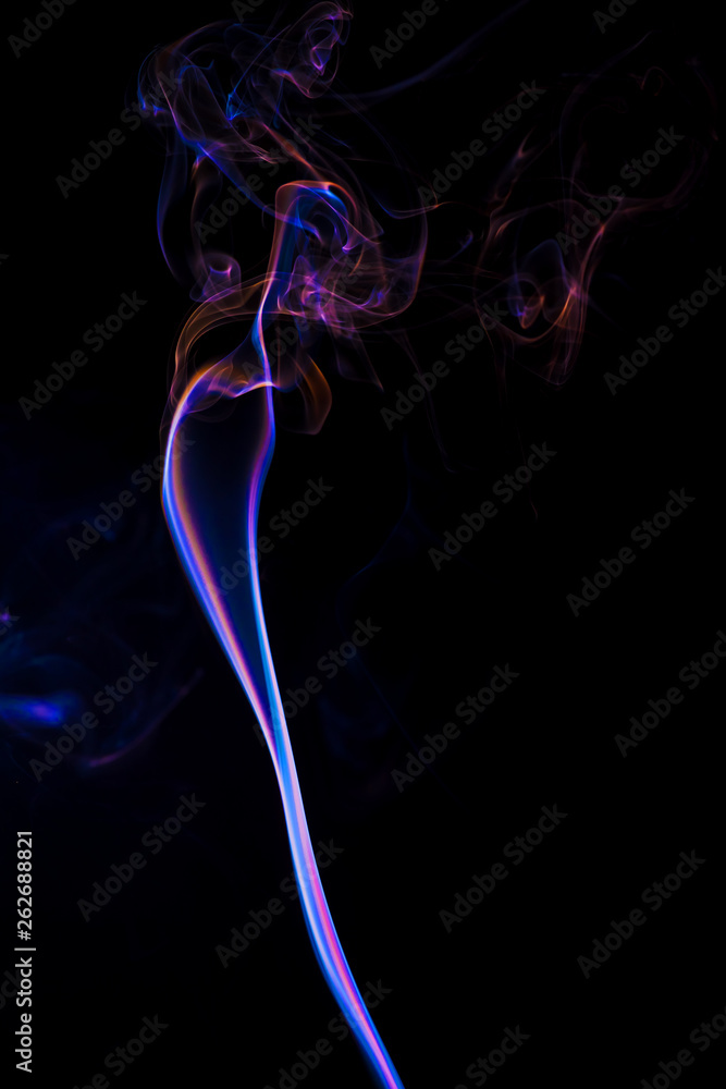 Obraz premium Smoke from incense