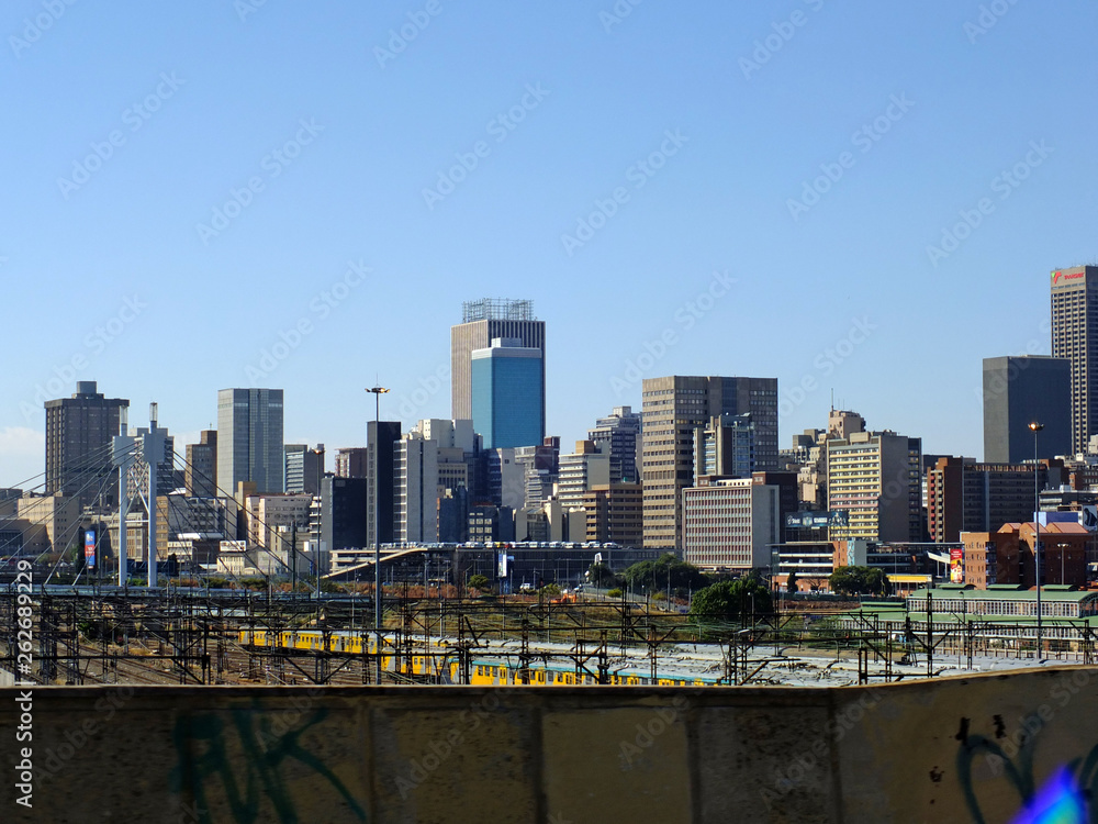 Naklejka premium Johannesburg, Republika Południowej Afryki