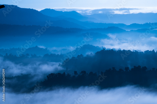mist over mountain © voraorn