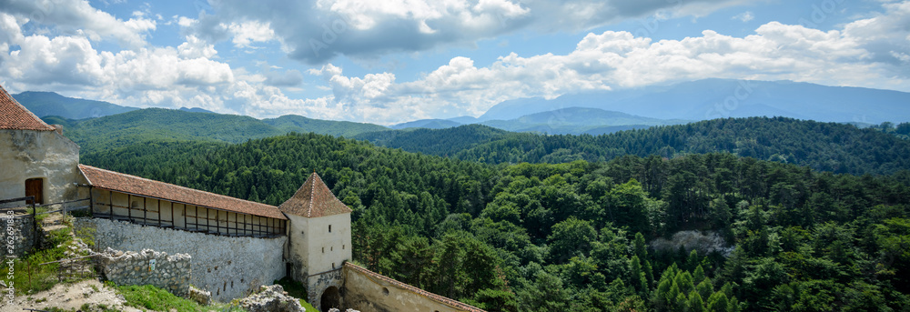 Fototapeta premium rasnov panorama