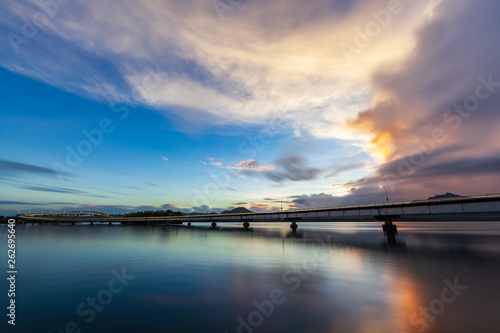 San Juanico Bridge by daylight