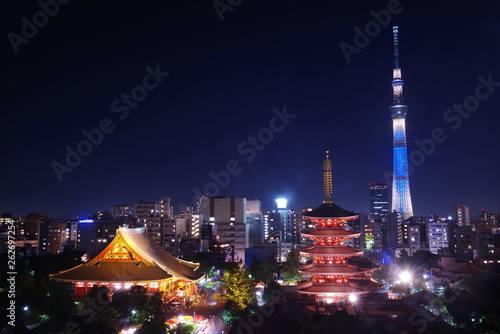 Photography 東京、浅草の夜景