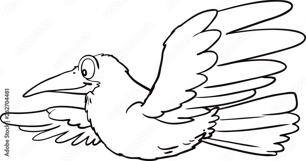 Obraz premium bird in flight