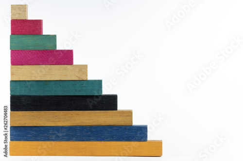 Wooden block graph