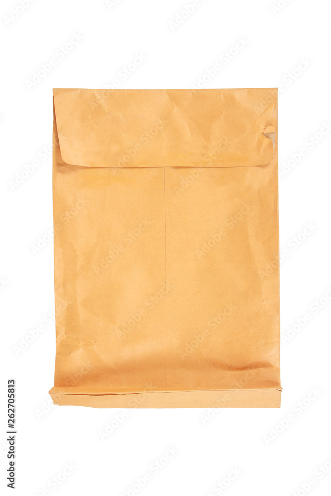 old envelope isolated on white background old envelope isolated on white background