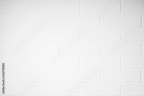 closeup white brick wall in photo studio background