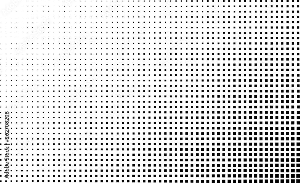 Halftone gradient vector background. Square dots halftone Halftone gradient vector background. Square dots halftone