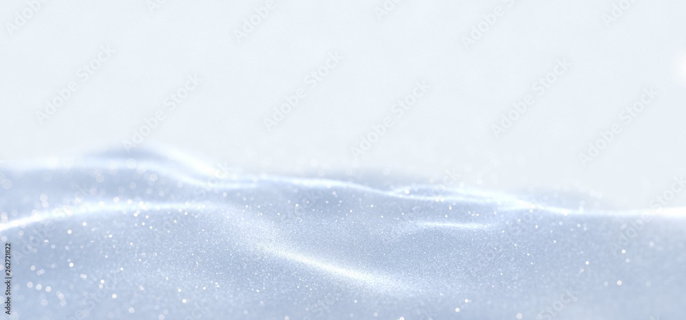abstract wallpaper snowy mountains with snow sparkles
