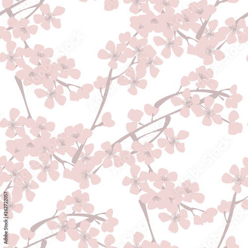 Spring blossom vintage seam...