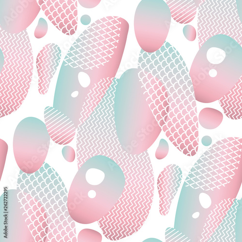 Abstract gradient fluid sea...