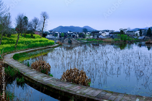 Countryside scenery in Anhui,China