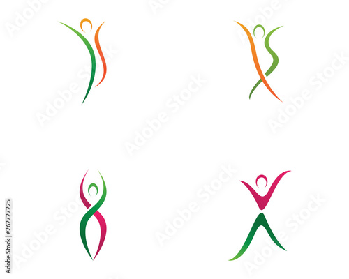 Healthy Life Logo template vector icon