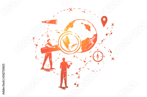 Global data analysis, seo research, navigation system development, people planning business expansion strategy