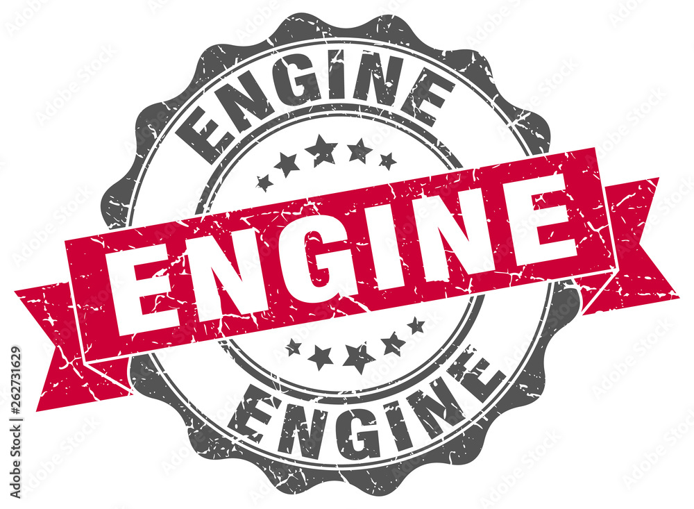 Fototapeta premium engine stamp. sign. seal