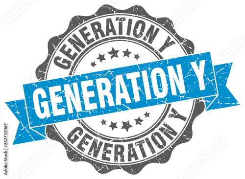 generation y stamp. sign. seal