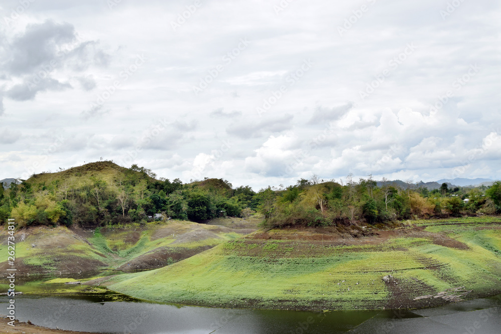 Islets or small islands form within the lake when water recede during long summer Islets or small islands form within the lake when water recede during long summer